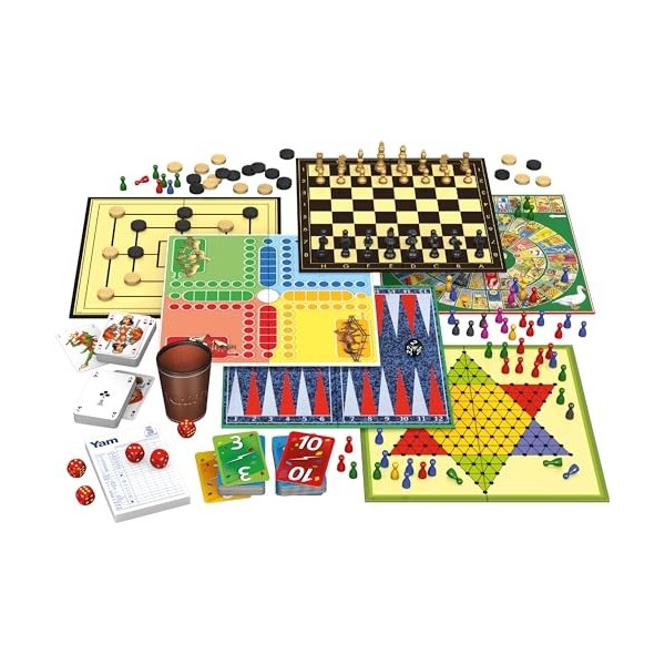 Schmidt Spiele 88263 Coffret Premium Boite Métal, Collection de Jeux