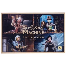 Crowd Games - City of The Great Machine The Escalation - Jeu de Plateau - À partir de 14 Ans - 1-4 Joueurs - Version Anglaise