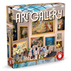 PIATNIK – Art Gallery – Jeu de Collection d’œuvre d’Art pour 2 à 6 Joueurs – Jeu de stratégie à partir de 10 Ans – Collectez 