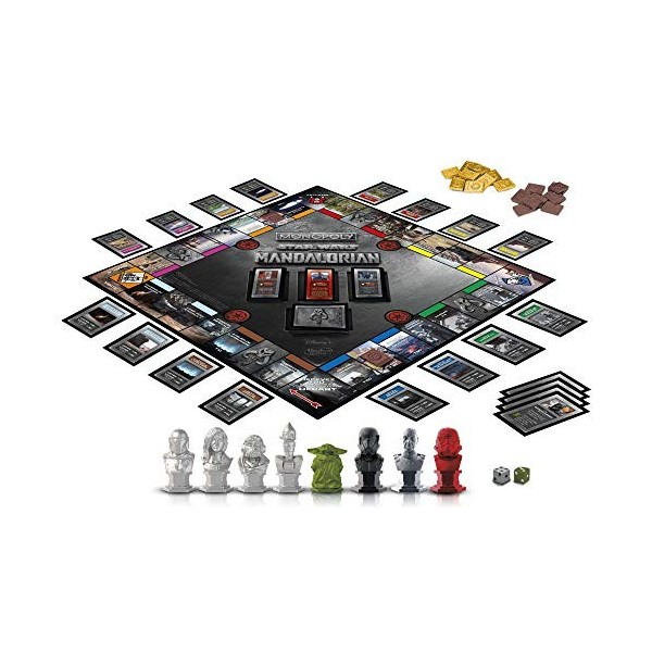 Monopoly Star Wars The Mandalorian - Jeu de Societe - Jeu de Plateau - Version française