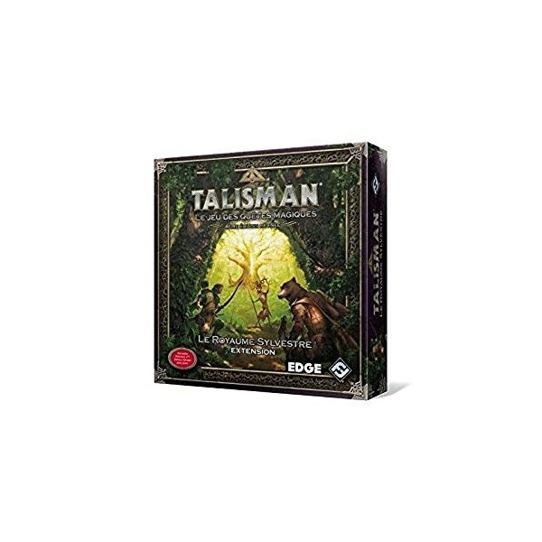 Edge | Talisman Le jeu des quêtes magiques - Extension Le Royaume Sylvestre - 4ème édition révisée| Jeu de société