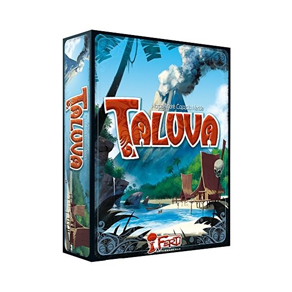 Ferti Games- Jeu de Stratégie, Taluva, Multicolore