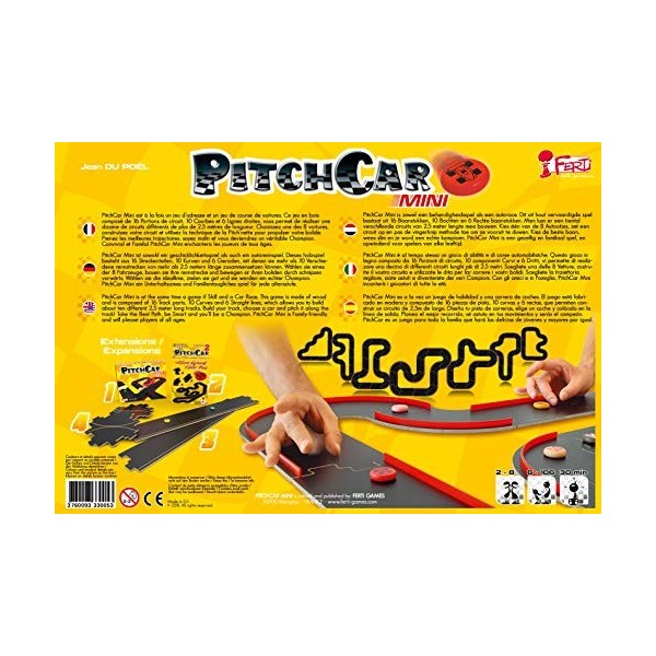 Ferti Games MIN001 - Jeu dAdresse - Pitchcar Mini