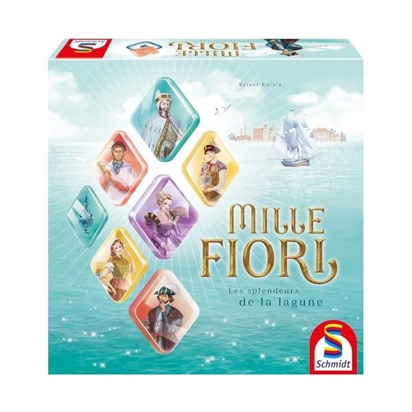 Schmidt Spiele 88398 Mille Fiori, Jeu de stratégie