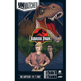 Restoration Games Incomparable : Jurassic Park Dr. Sattler vs. T. Rex Noir
