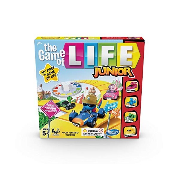 Hasbro Gaming The Game of Life Jeu Junior - Version Anglaise