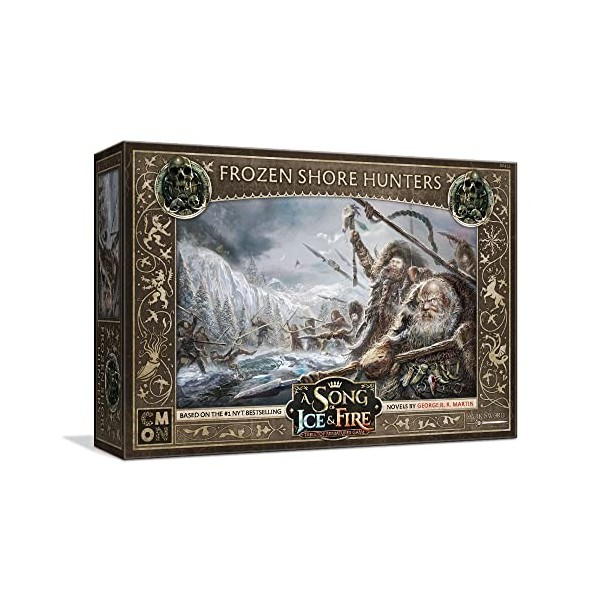 CMON A Song of Ice and Fire Table Top Miniatures War Frozen Shore Hunters Unit Box,Jeu de stratégie pour adolescents et adult