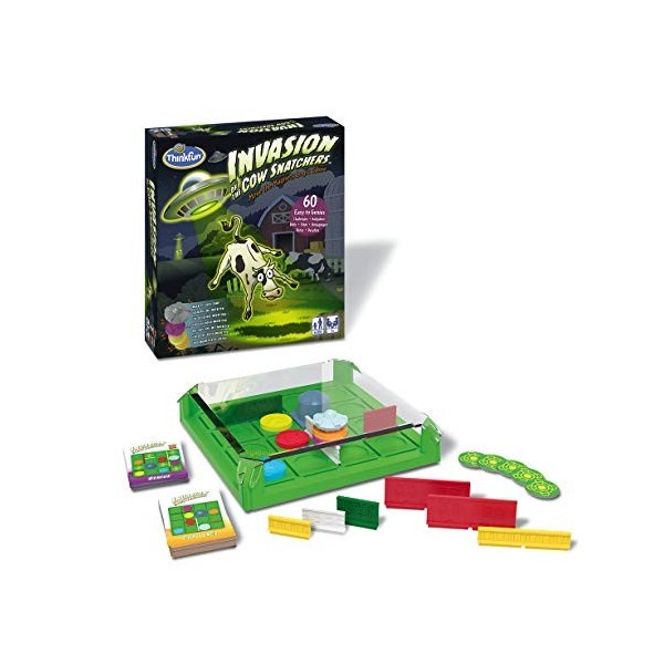 ThinkFun 76374 Invasion of The Cow Snatchers - Version Allemande