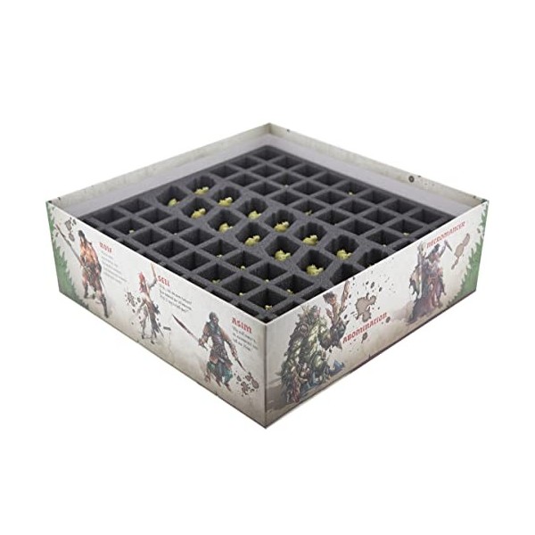 Feldherr Foam Tray Set for Zombicide: Green Horde Core Box