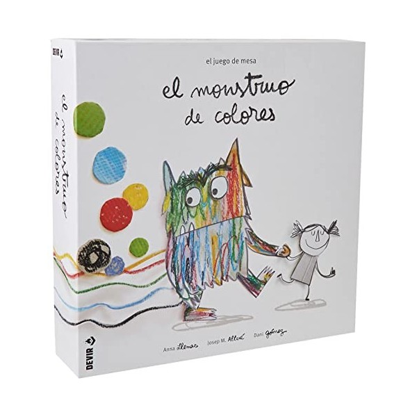 Devir Iberia- 227376 Le Monstre de couleurs, multicolore - Version Espagnole