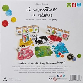 Devir Iberia- 227376 Le Monstre de couleurs, multicolore - Version Espagnole