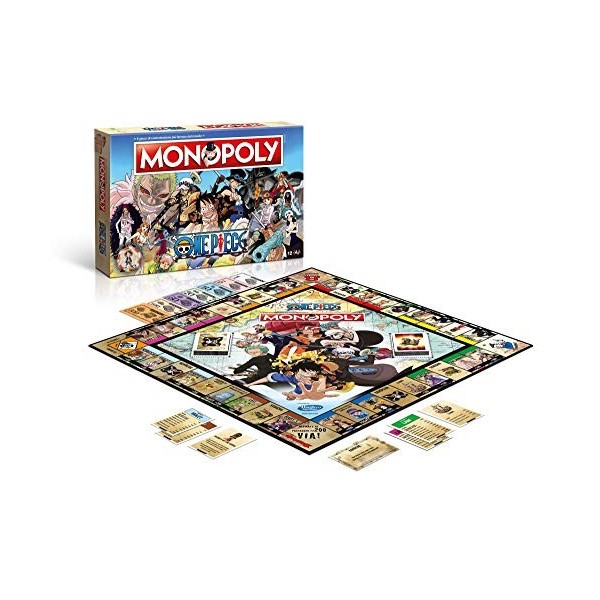 Winning Moves - Monopoly-One Piece-Edition Italienne