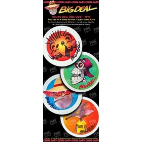 POGS 1995 USA Full Set of 4 BIG DEAL GAME BOARDS - NEW - VISIT POG SHOP