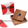 Rombol Wooden Reversi Game - White and Black Pieces