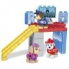 Mega Bloks La PatPatrouille : Le film, coffret 3 figurines Chase, Marcus et Stella, 13 blocs de construction, jouet pour béb