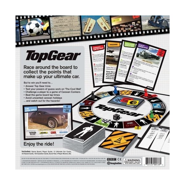 Top Gear – Board Game – Le Jeu de Société Version Anglaise Import Royaume Uni 