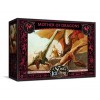 Cool Mini or Not - A Song of Ice and Fire : Mother of Dragons - Jeu de Miniatures, vin Rouge