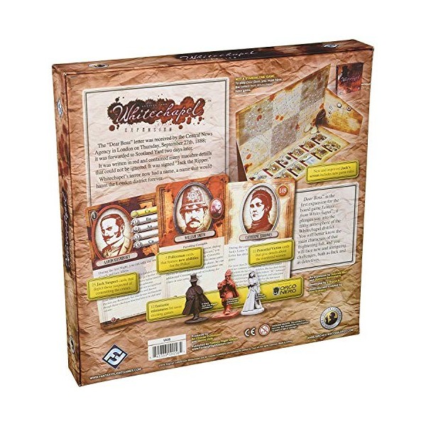 Fantasy Flight Games Letters from Whitechapel Dear Boss - English