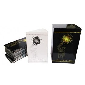 Talos Artifacts Dephic Oracle Cards - Temple of Apollo Delphi - Message Pythia - Knowledge Pick a Card, Vert