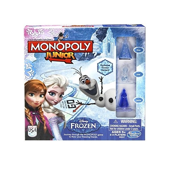 Monopoly Junior Jeu La Reine des Neiges