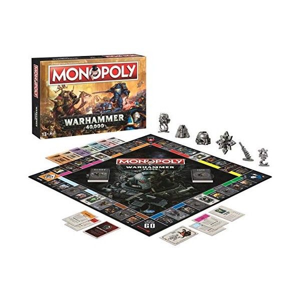 Monopoly 035484 Warhammer, Multicolore - version anglaise