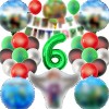 Décorations Anniversaire Fête Garçon 7 Ans, 29PCS Enfant Ballons Aluminium Anniv Deco, Decoration Fete Ballon Latex Kit, Bann