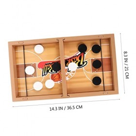 Alasum 2 Ensembles De Jouets DÉchecs Rebondissants Jeux De Société Familiaux Jeux De Table Gagnant Jeu De Société Hockey Tab