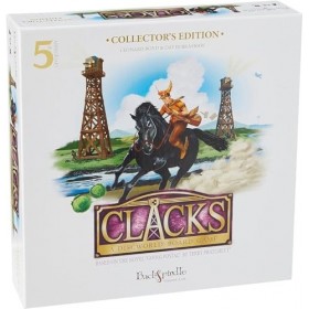Backspindle Games | Clacks! Édition Collector | Jeu de société | À partir de 8 Ans | 1 à 4 Joueurs | Temps de Jeu de 30 à 45 