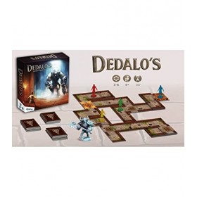 Atomo Games DEDALOS. Jeu de Table du Labyrinthe du Minotaure