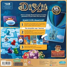 Libellud, Dixit, Board Game, Ages 8+, 3 to 8 Players, 30 Minutes Playing Time
