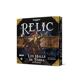 Edge | Relic - Extension Les Halls de Terra | Jeu de société | À partir de 14 ans | 2 à 4 joueurs | 1 à 2 heures