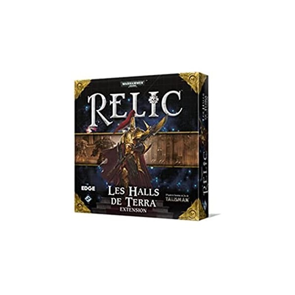 Edge | Relic - Extension Les Halls de Terra | Jeu de société | À partir de 14 ans | 2 à 4 joueurs | 1 à 2 heures