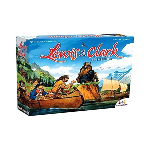 Blackrock Lewis & Clark : The Expedition - Ludonaute - Jeu de société - Jeu de Cartes - Jeu de Workers - Jeu de Combinaison