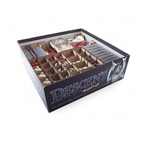 The Game Doctors Boardgame Organizer Compatible avec Descent : Voyages dans lobscurité 2e édition