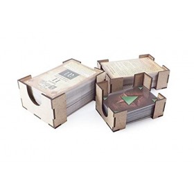 The Game Doctors Boardgame Organizer Compatible avec Legends of Andor : Le dernier Espoir + Extension Dark Heroes