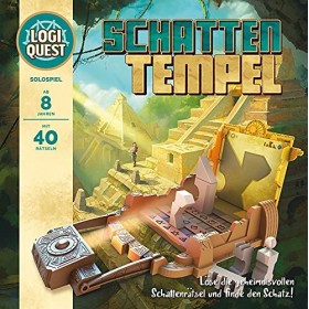 Asmodee Logiquest Jeu de Puzzle Familial Allemand Temple dombre