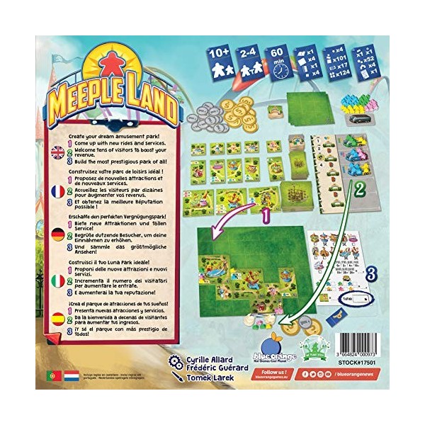 Elba Meeple Land Multicolor