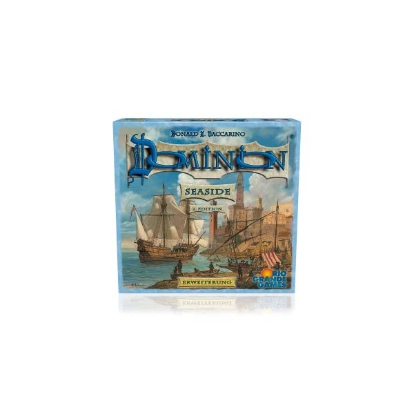 Rio Grande Games- Extension Dominion-Seaside 2. Edition, 130014155, Blanc