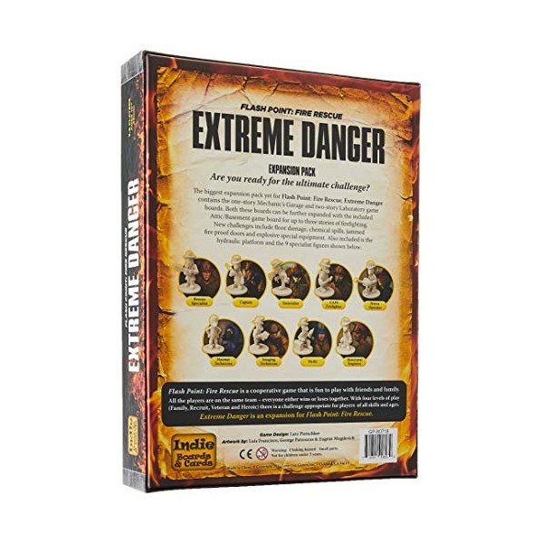 Indie Boards & Cards - 331565 - Flash Point - Extension Extreme Danger