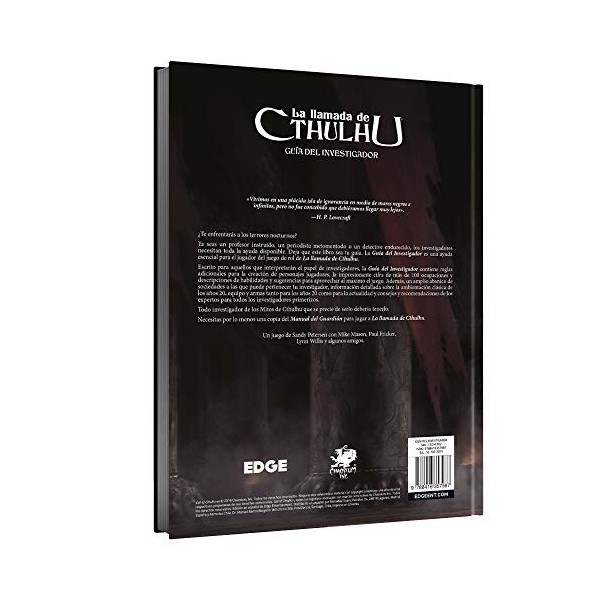 Edge Entertainment - Cthulhu-Guide de Recherche - Couleur EECHCT02 