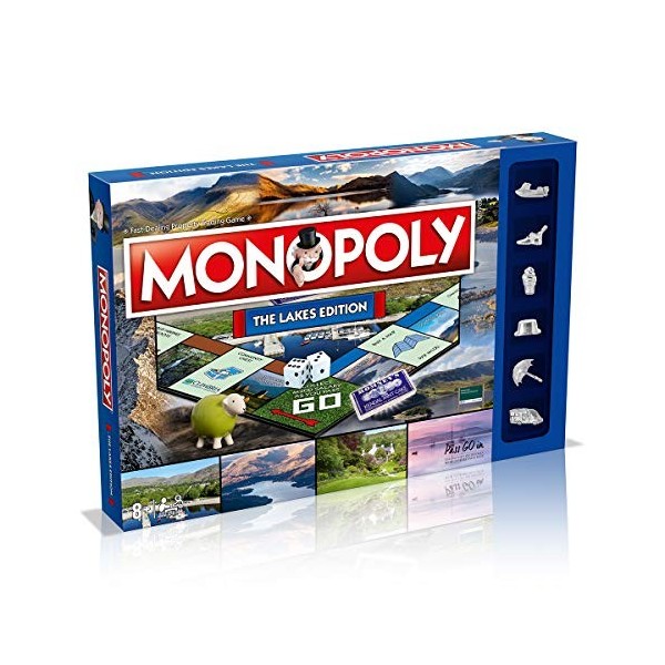 Monopoly WM00277-EN1-6 The Lakes Regional Brettspiel