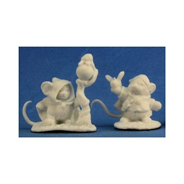 Pechetruite 2 X MOUSELING Druido E Apicoltore | Reaper Bones Miniature 77290 Non Dipinte, 25mm, Per Giochi Di Ruolo E Guerra