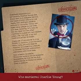 Unsolved Murder Mystery Game – Enquête Cold Case Files – Cryptic Killers – Preuve détective et crime – Personnels, soirées et