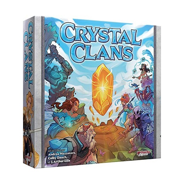 Plaid Hat Games | Crystal Clans | Jeu de société | À partir de 14 ans | 2 joueurs | 30 à 60 minutes