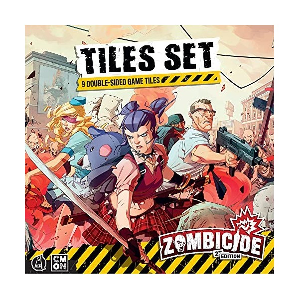 Zombicide 2nd Edition Tile Set