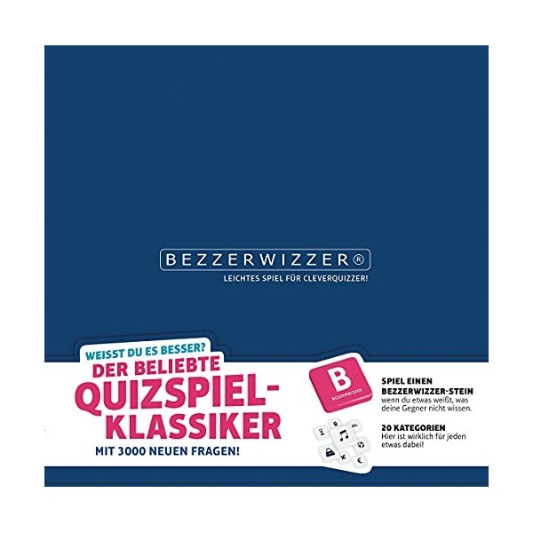 Asmodee BEZZERWIZZER, Jeu de fête, Jeu de Quiz, Jeu Allemand