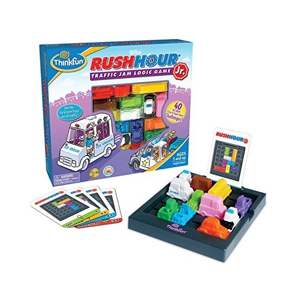 ThinkFun Rush Hour Junior - Traffic Jam Jeu de logique - Version Anglaise