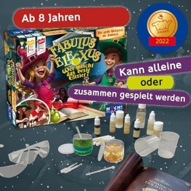 HUCH!- Jeu Familial, Fabulus Elexus Experimentierkasten, pour Enfants