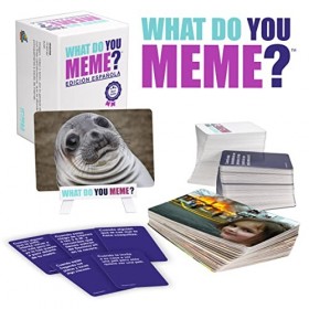 Jeux De Société Adultes What Do You Meme Espagnol | Jeux De Cartes | Jeux Réunis De 3 À 20 Joueurs | Jeu De Société Min 30 Mi