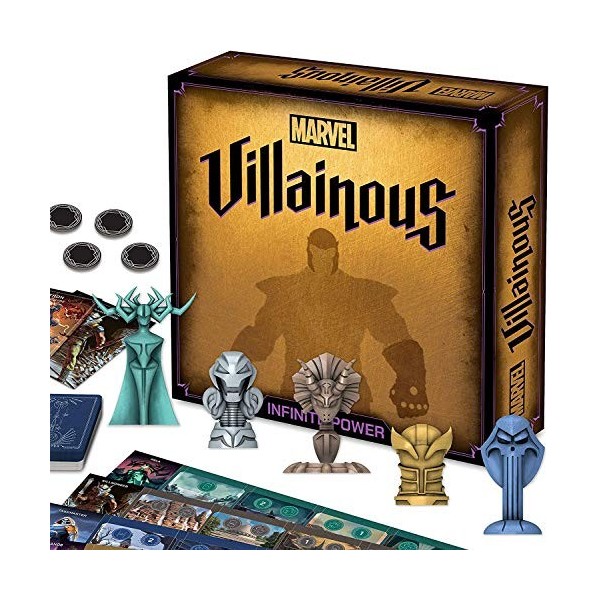 Ravensburger Marvel Villainous Infinite Power - Strategy Board Games for Adults and Kids Age 12 Years Up - Can Be Played as a